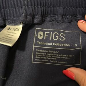 Figs straight leg cargo pants.